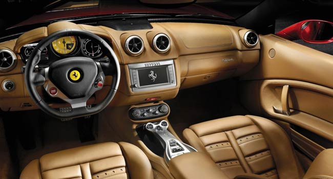 Ferrari interior