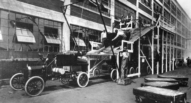 Ford assembly line