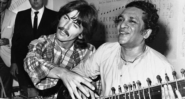 Ravi Shankar and George